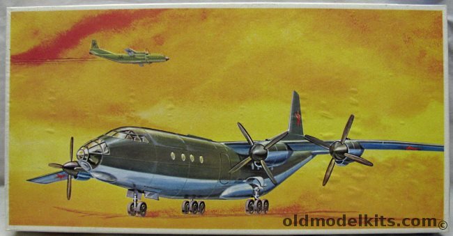 KVZ 1/100 Antonov AN-12 - Soviet Air Force and Aeroflot plastic model kit